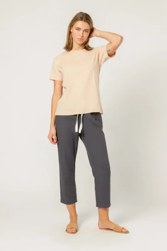 NUDE LUCY EMBR SLOGAN TEE sold by Nude Lucy