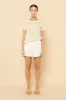 HARPER ORGANIC CREW NECK TEE sold by Nude Lucy