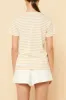 HARPER ORGANIC CREW NECK TEE sold by Nude Lucy