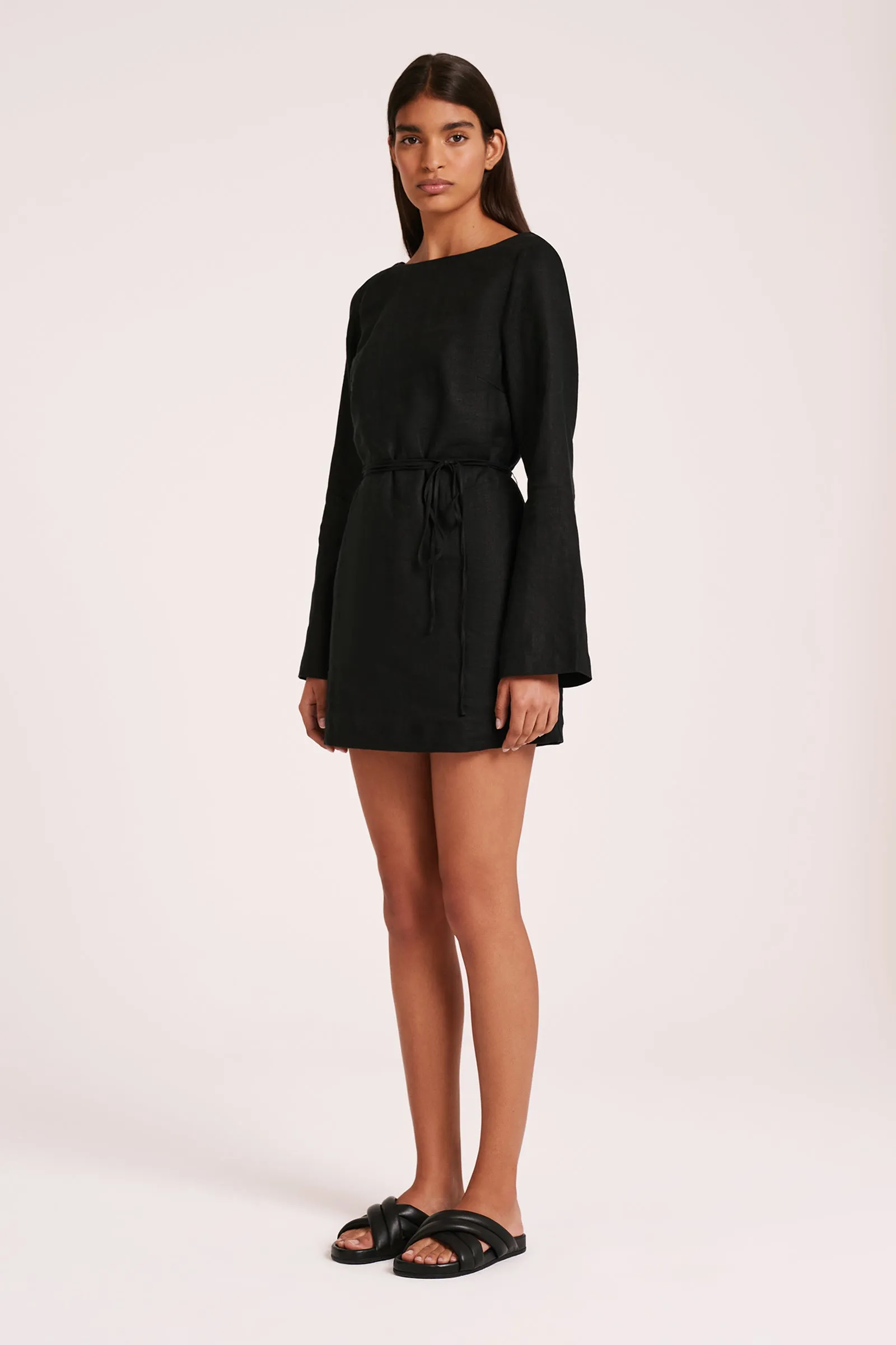 MINA LINEN DRESS sold by Nude Lucy product image thumbnail 2