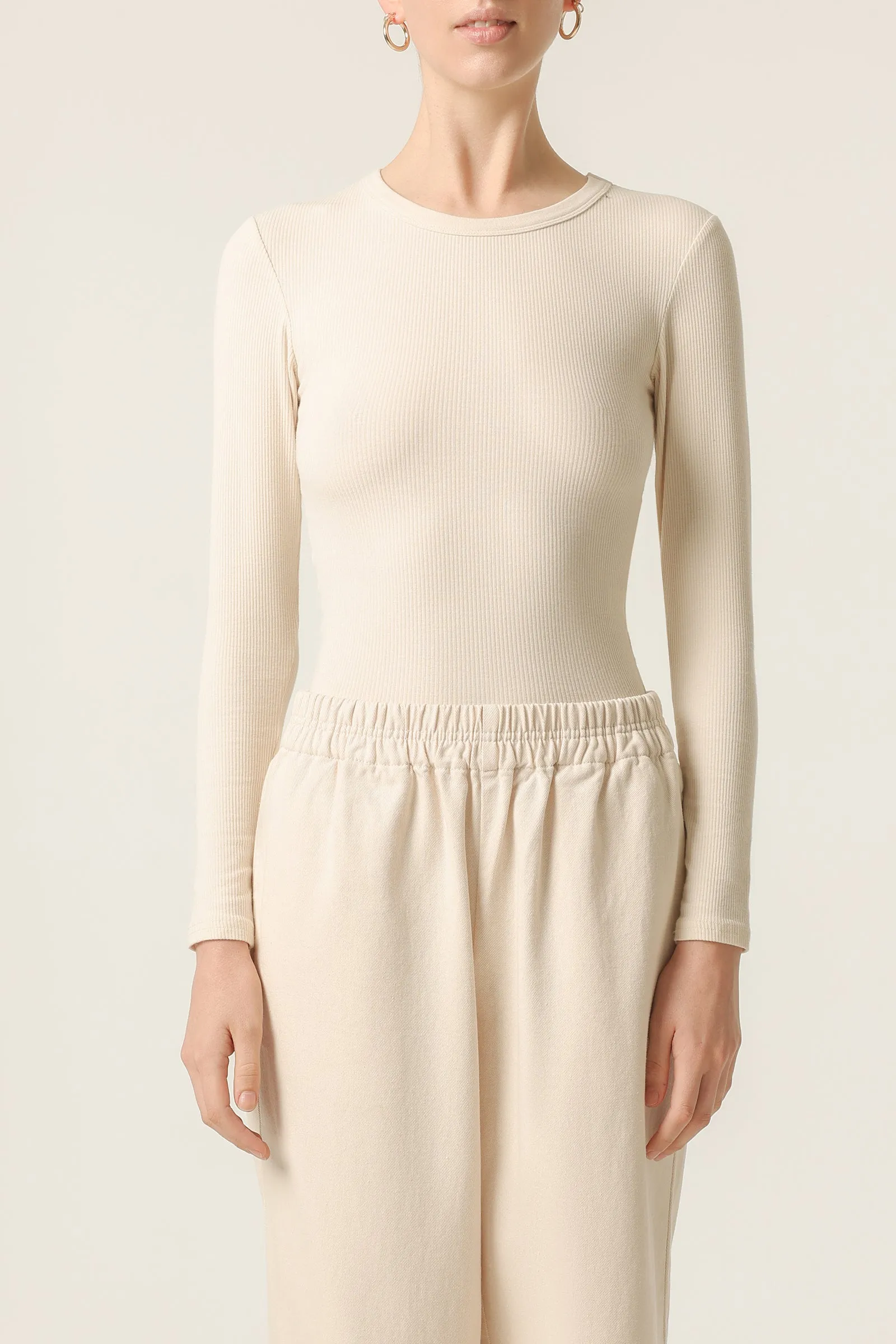 MONROE ORGANIC LS TEE sold by Nude Lucy product image thumbnail 2