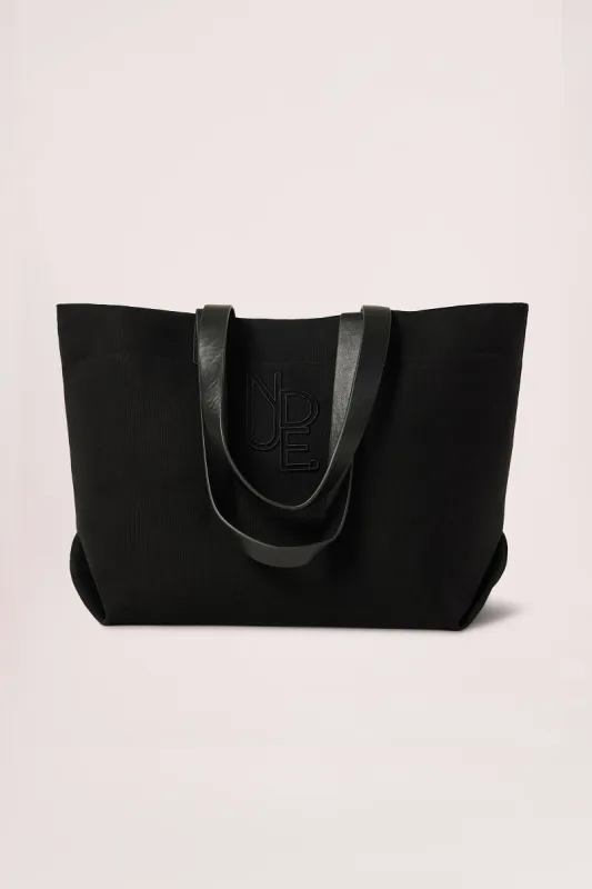 LEATHER STRAP TOTE sold by Nude Lucy