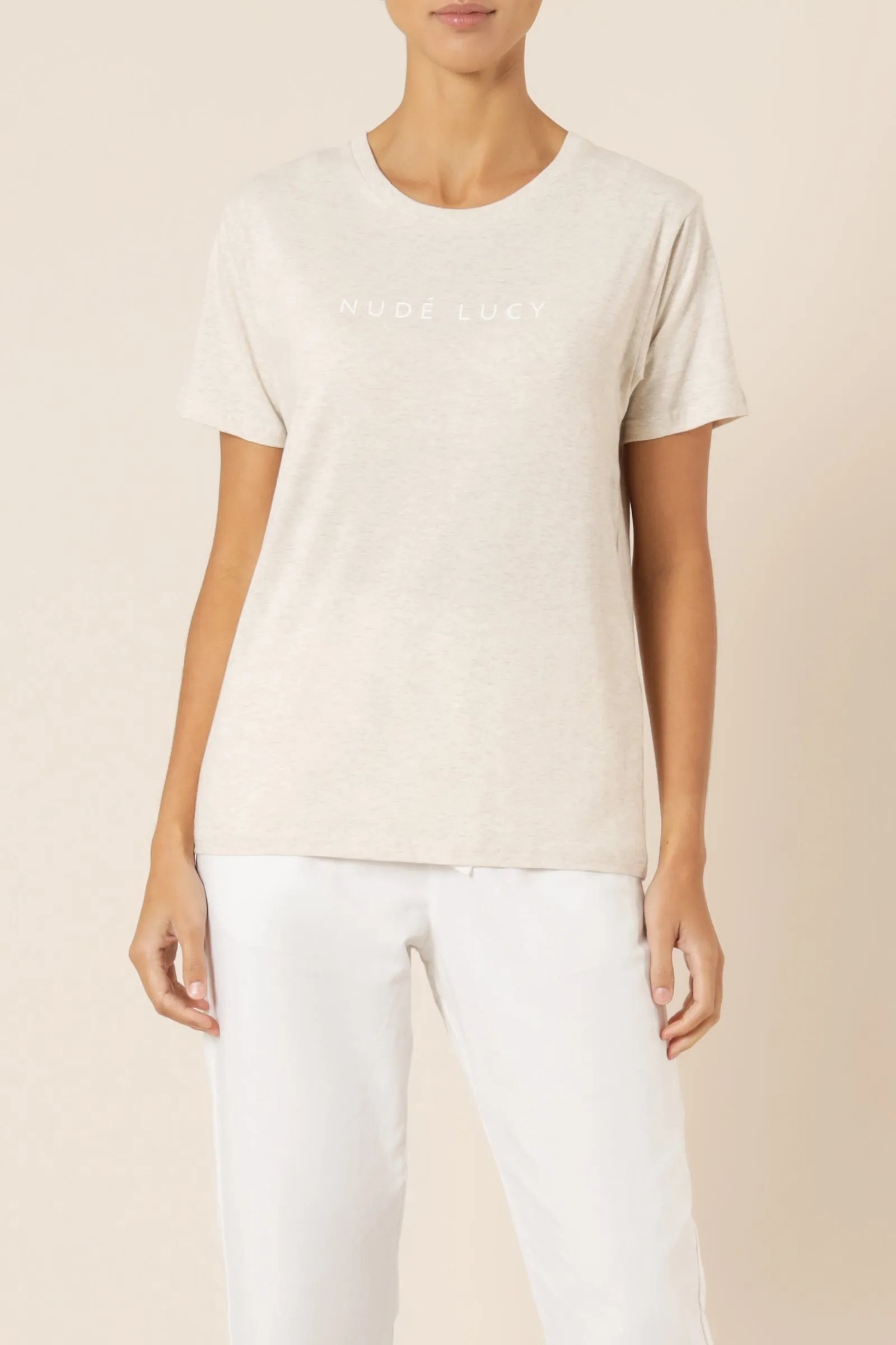 NUDE LUCY SLOGAN TEE sold by Nude Lucy product image thumbnail 2