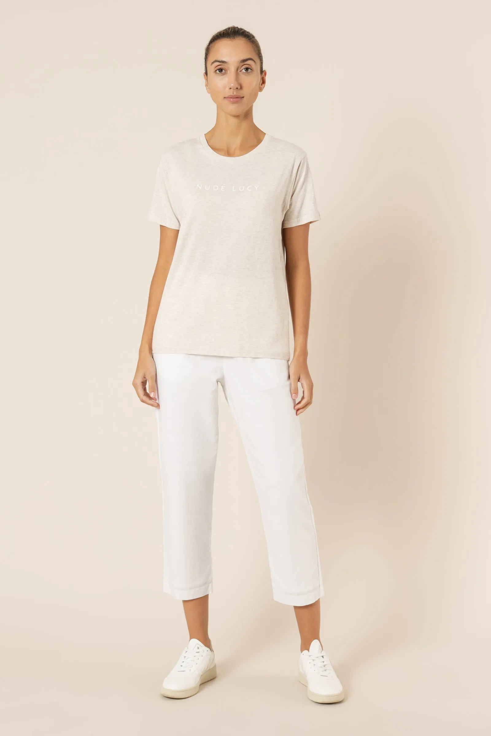 NUDE LUCY SLOGAN TEE sold by Nude Lucy