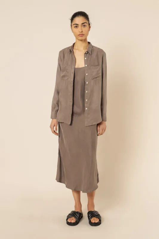 GIA CUPRO SHIRT sold by Nude Lucy