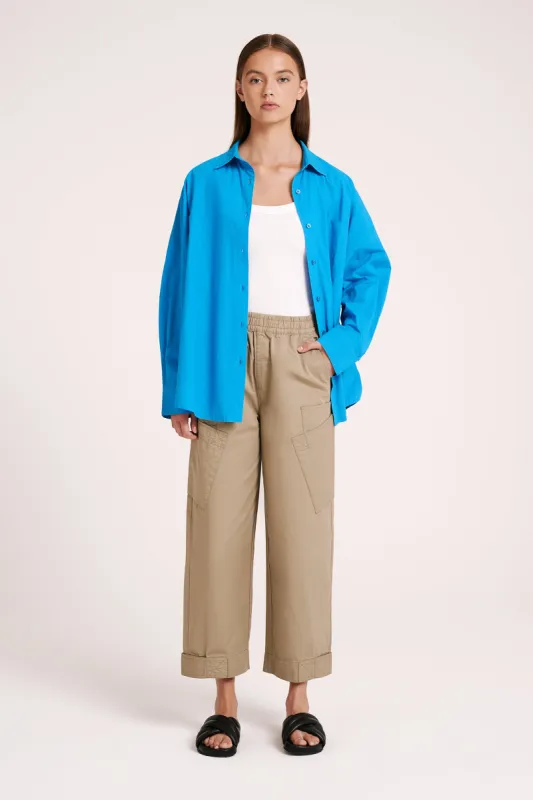 CRUZ POPLIN SHIRT sold by Nude Lucy