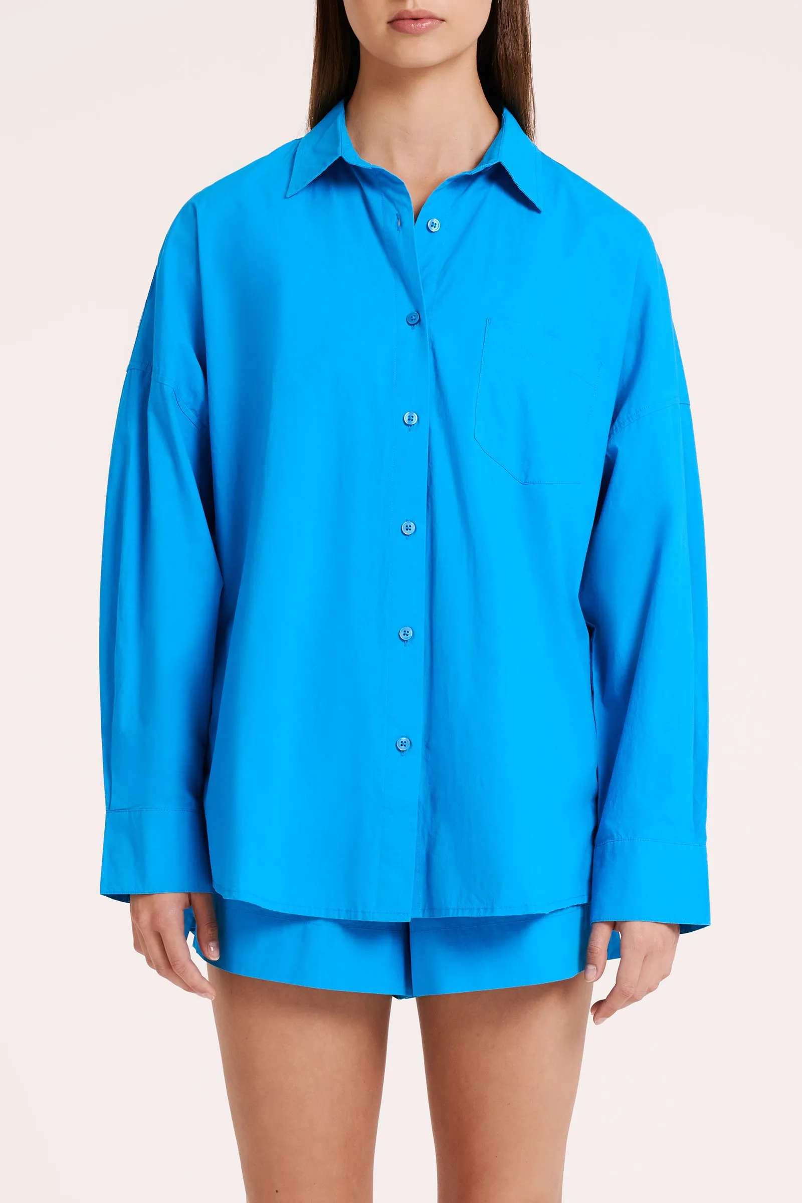 CRUZ POPLIN SHIRT sold by Nude Lucy product image thumbnail 2