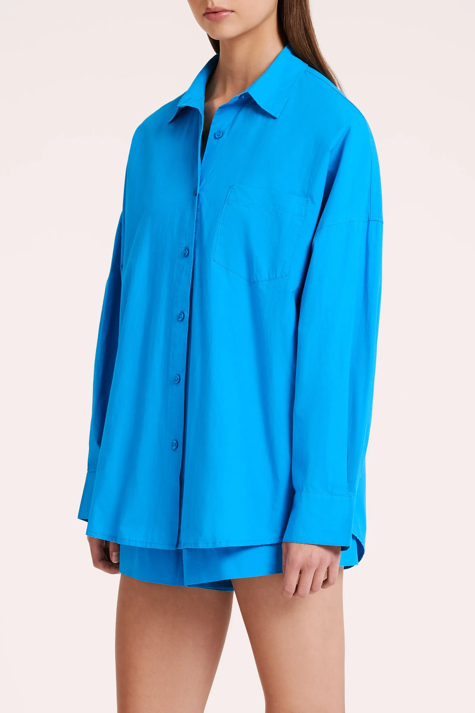 CRUZ POPLIN SHIRT sold by Nude Lucy product image thumbnail 3