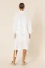 NUDE LINEN LOUNGE ROBE sold by Nude Lucy