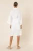 NUDE LINEN LOUNGE ROBE sold by Nude Lucy