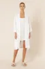NUDE LINEN LOUNGE ROBE sold by Nude Lucy