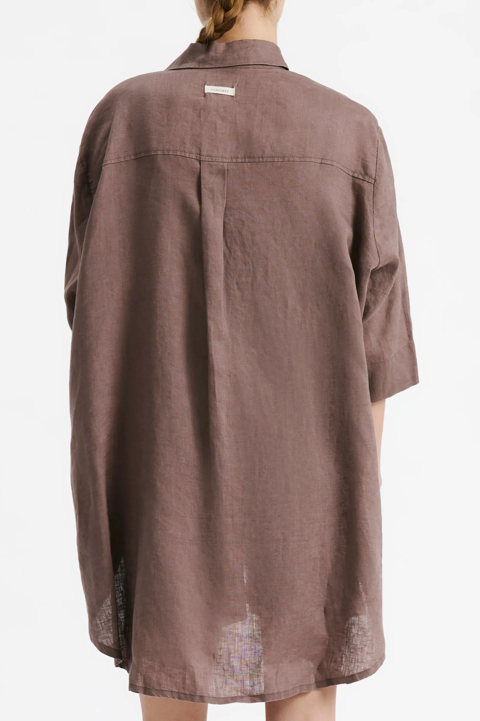 NUDE LOUNGE LONGLINE SHIRT sold by Nude Lucy product image thumbnail 5