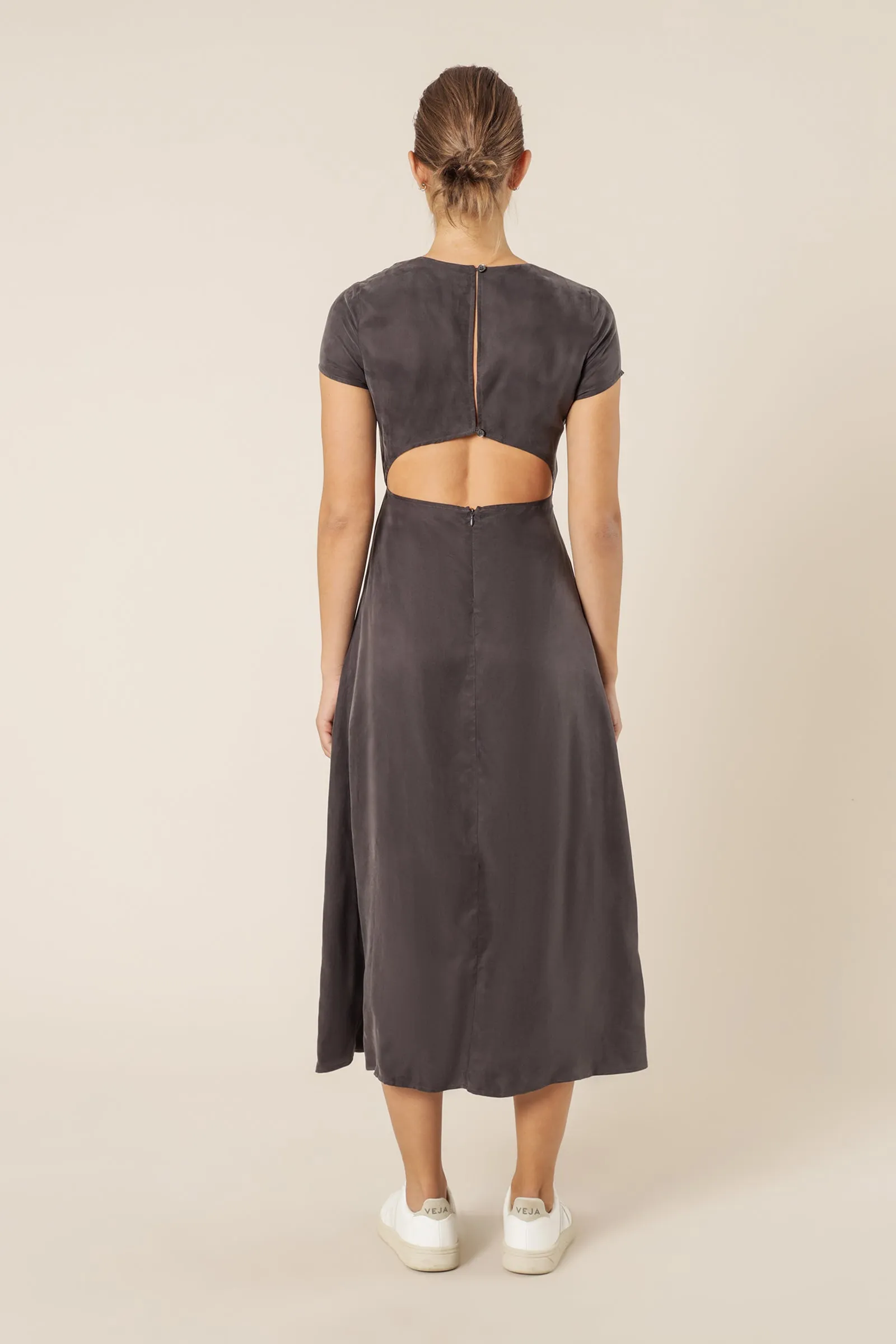 REESE CUPRO MIDI DRESS sold by Nude Lucy product image thumbnail 3