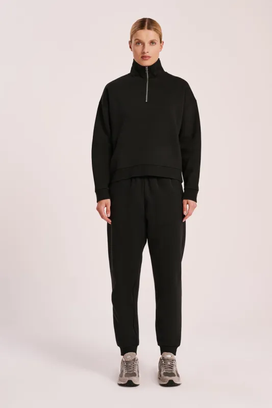 CARTER CLASSIC ZIP FRONT SWEAT sold by Nude Lucy
