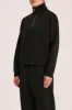 CARTER CLASSIC ZIP FRONT SWEAT sold by Nude Lucy