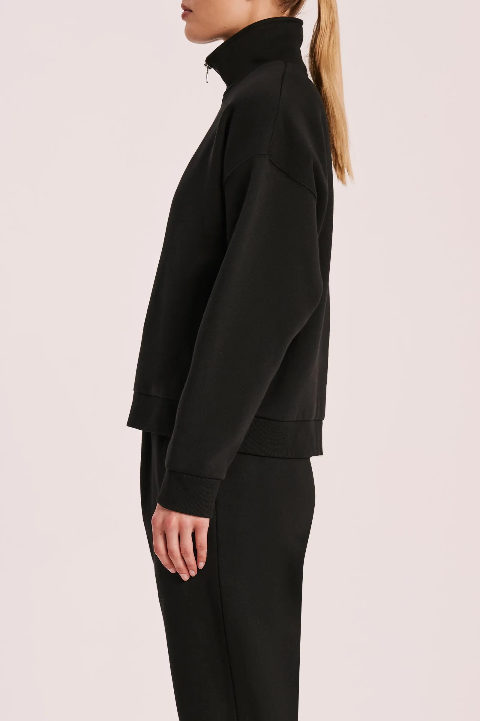 CARTER CLASSIC ZIP FRONT SWEAT sold by Nude Lucy product image thumbnail 4