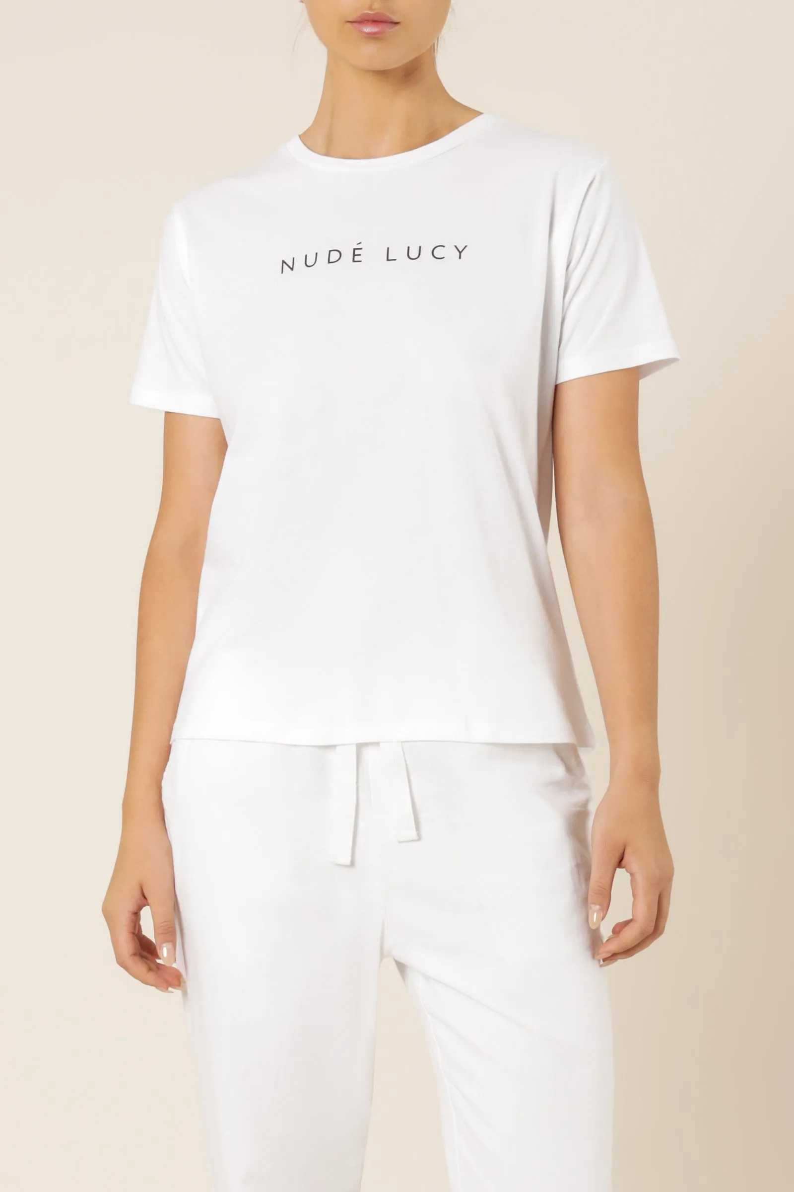 NUDE LUCY SLOGAN TEE sold by Nude Lucy product image thumbnail 2