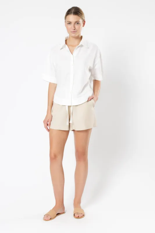 CLEMENT LINEN SHIRT sold by Nude Lucy