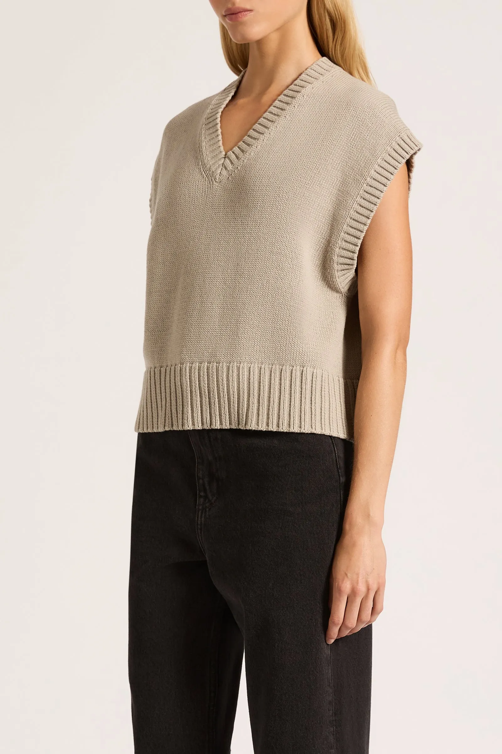 CAYO KNIT VEST sold by Nude Lucy product image thumbnail 3