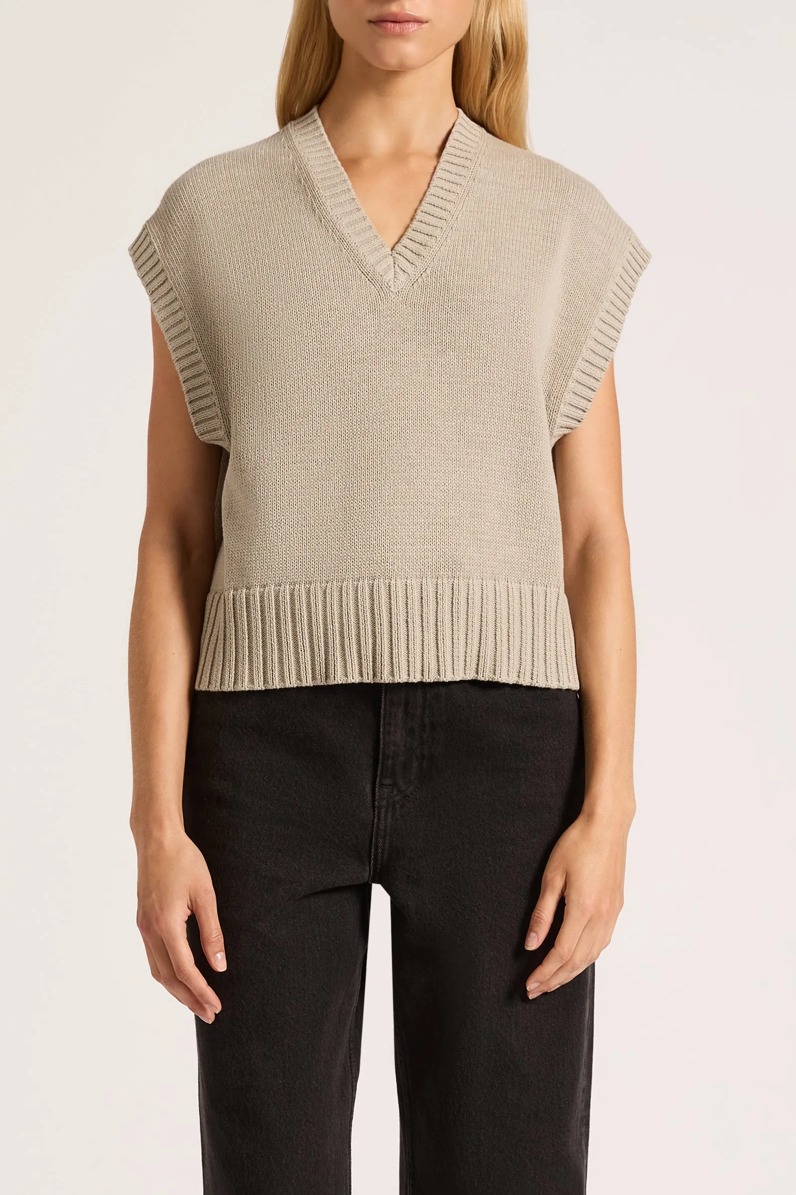 CAYO KNIT VEST sold by Nude Lucy product image thumbnail 2