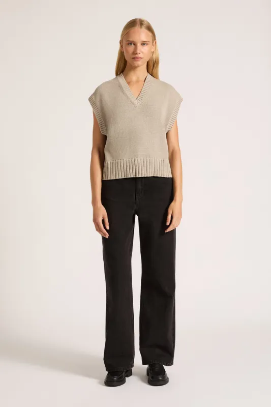 CAYO KNIT VEST sold by Nude Lucy