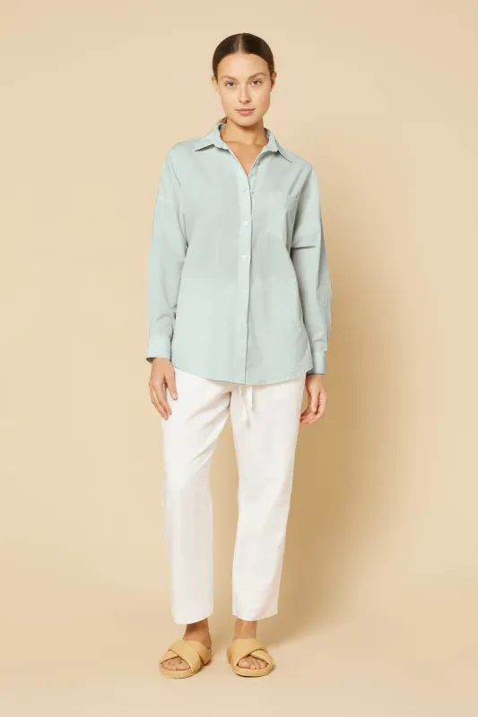 NAYA WASHED COTTON SHIRT sold by Nude Lucy