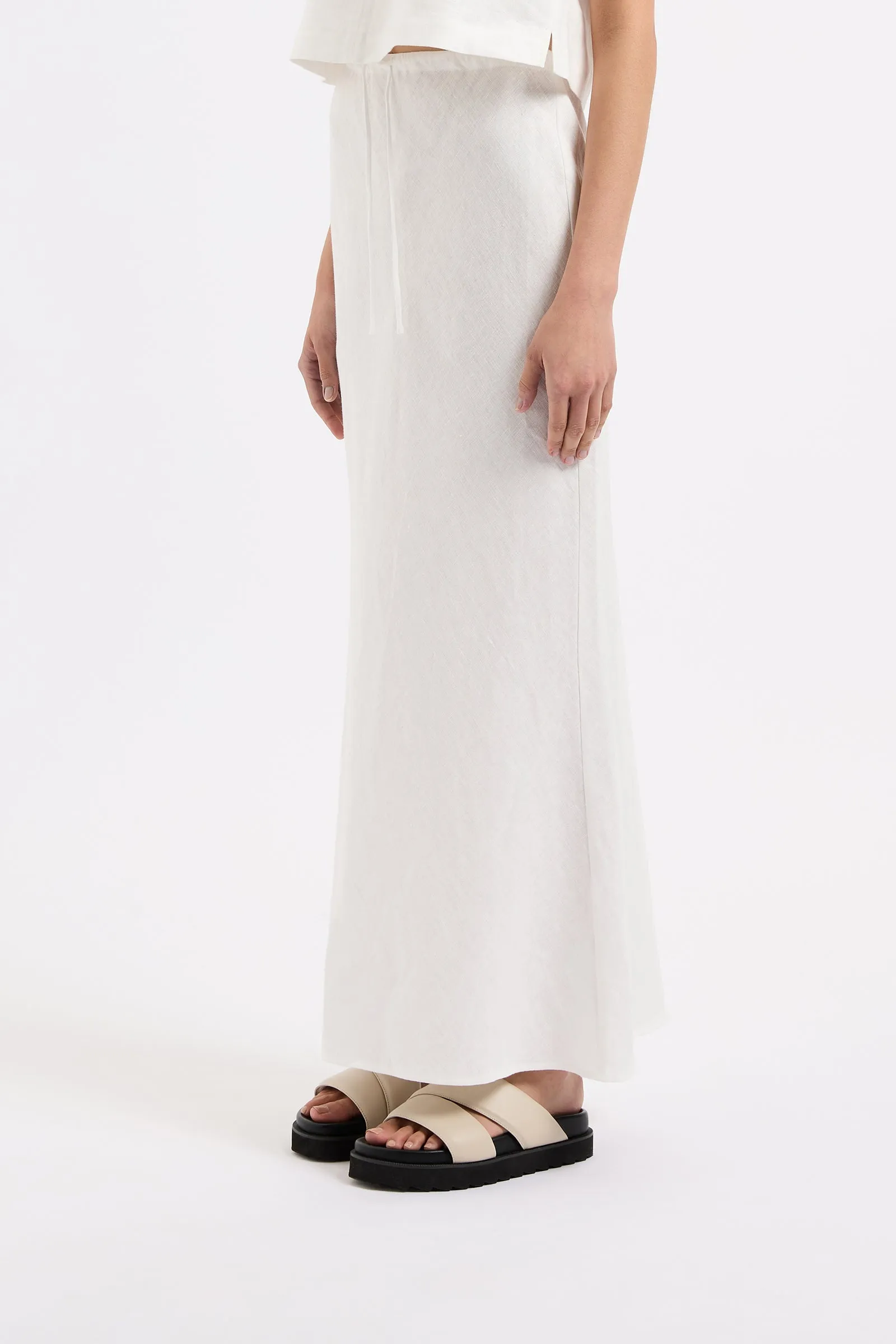 AMANI LINEN SKIRT sold by Nude Lucy product image thumbnail 3