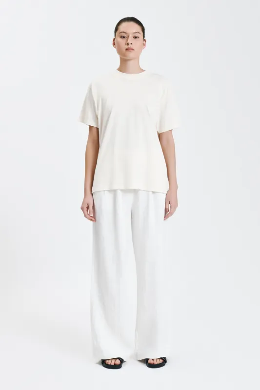 FRANKIE ORGANIC WASHED BF TEE sold by Nude Lucy