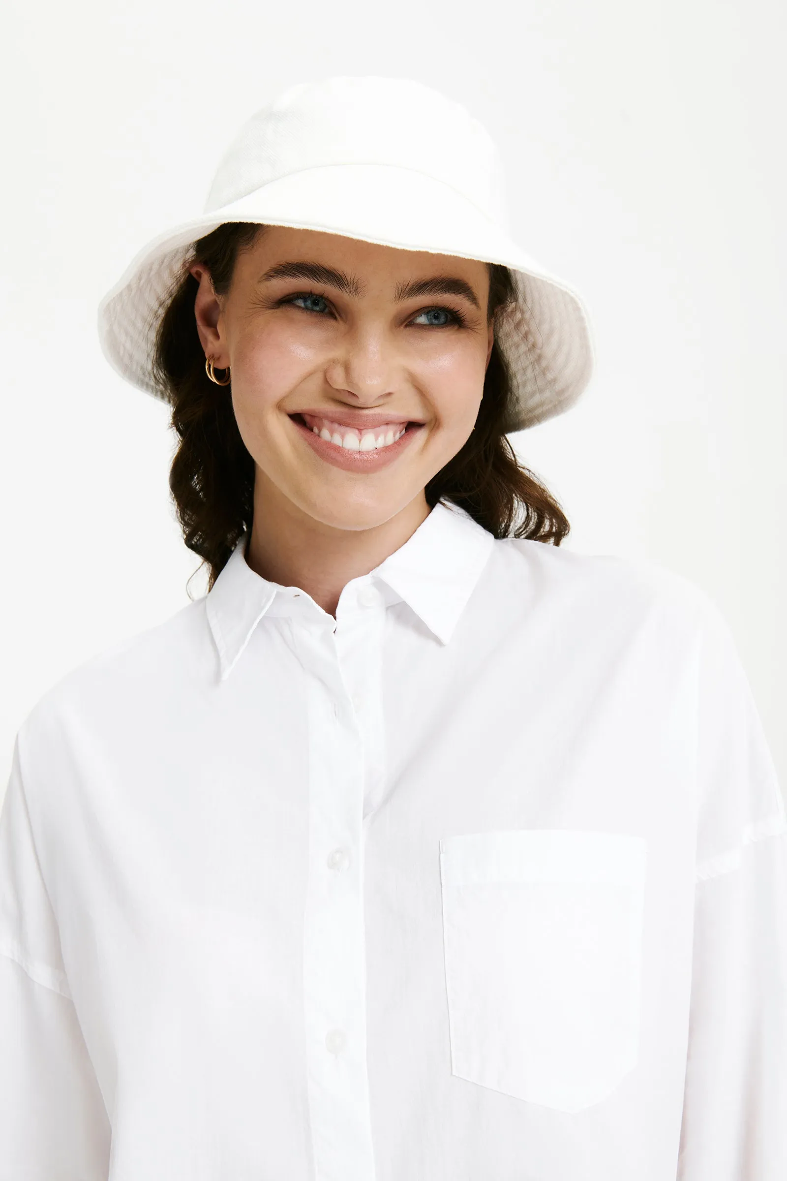 CANVAS BUCKET HAT sold by Nude Lucy product image thumbnail 2