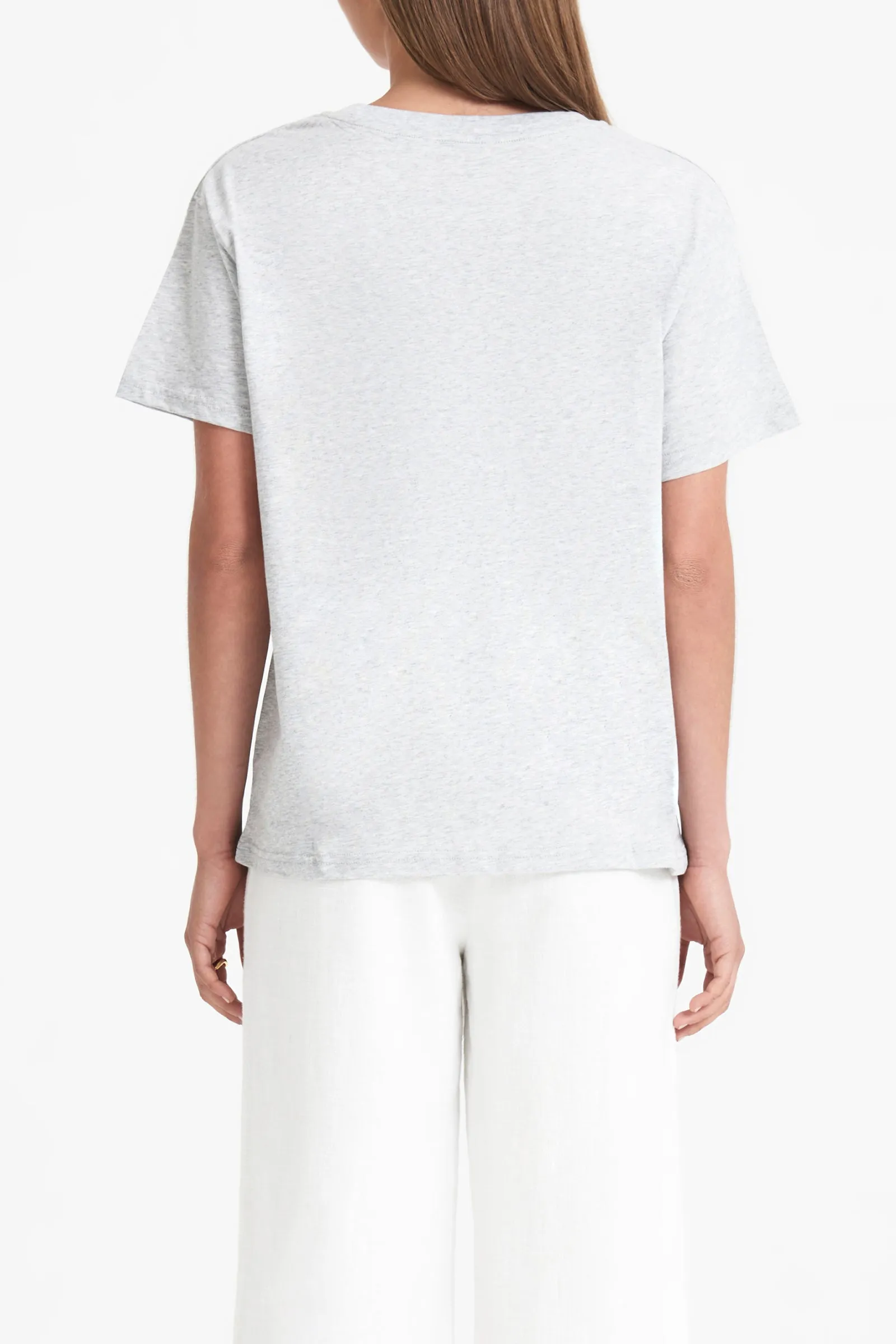 FRANKIE ORGANIC BOYFRIEND TEE sold by Nude Lucy product image thumbnail 4