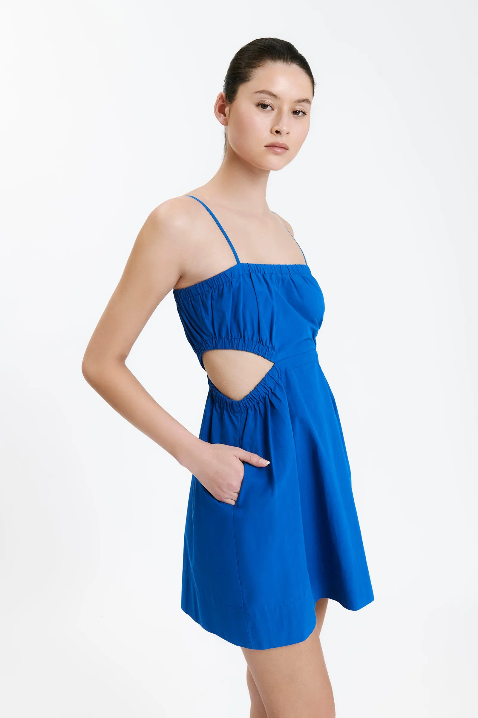 OASIS CUT OUT MINI DRESS sold by Nude Lucy product image thumbnail 4