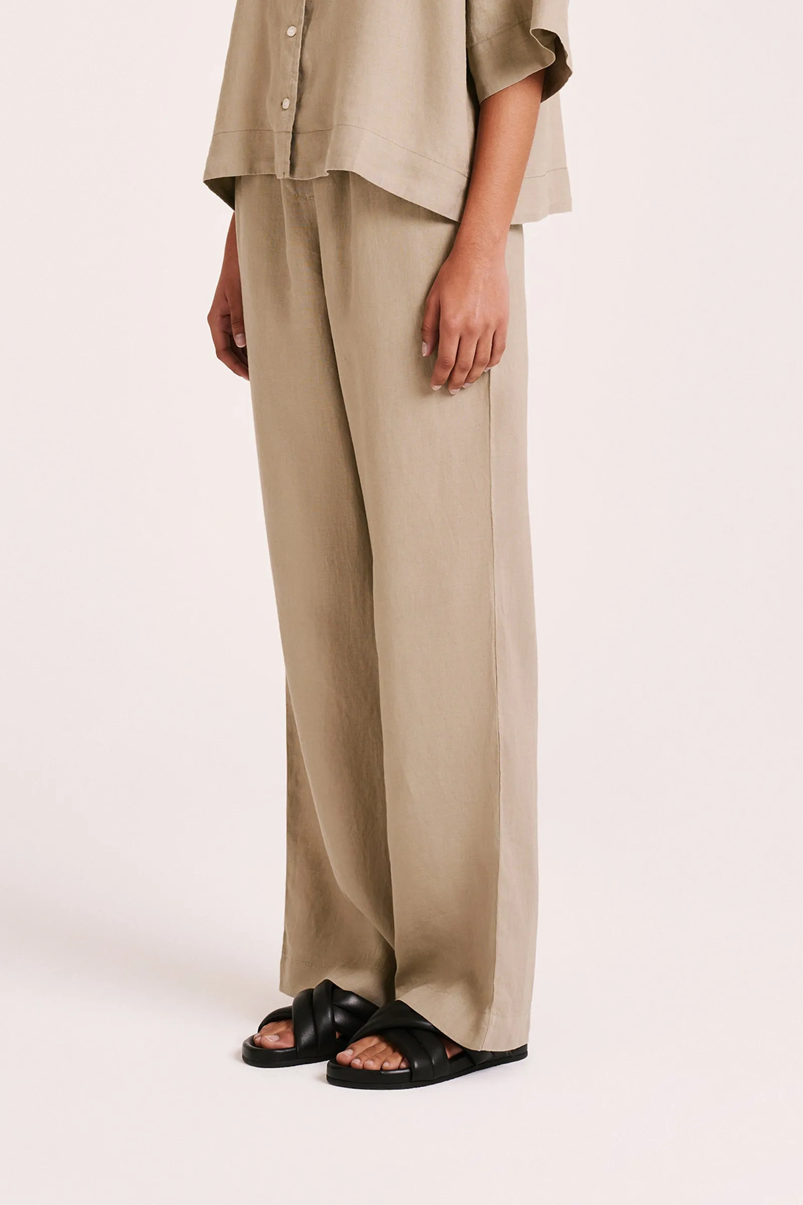 LOUNGE LINEN PANT sold by Nude Lucy product image thumbnail 3
