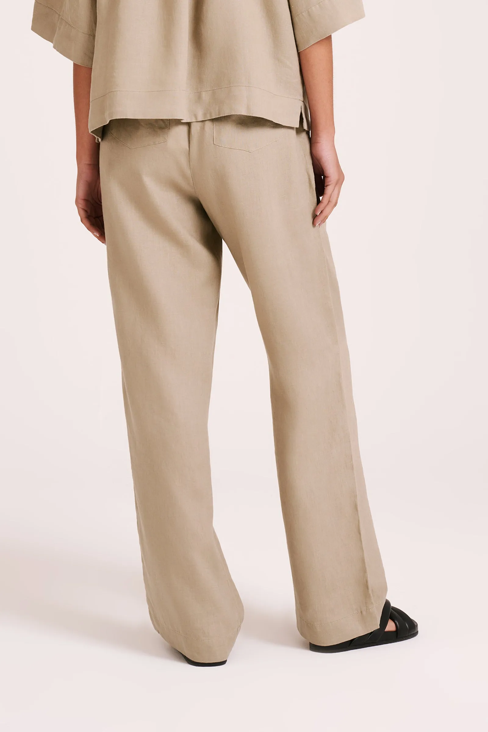 LOUNGE LINEN PANT sold by Nude Lucy product image thumbnail 5