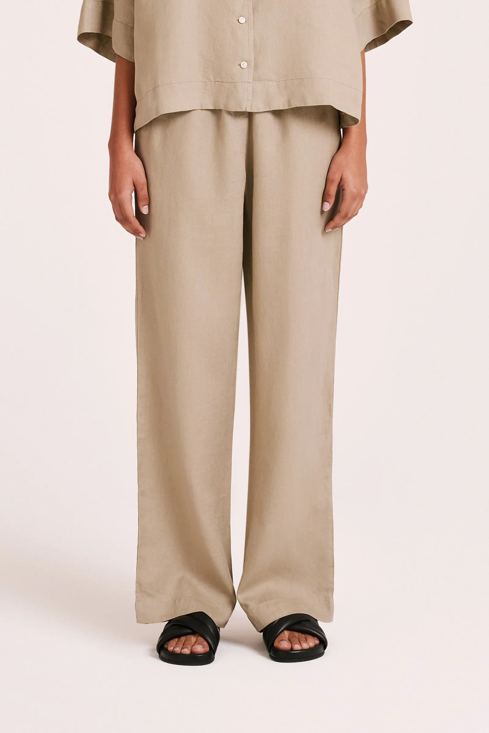 LOUNGE LINEN PANT sold by Nude Lucy product image thumbnail 2