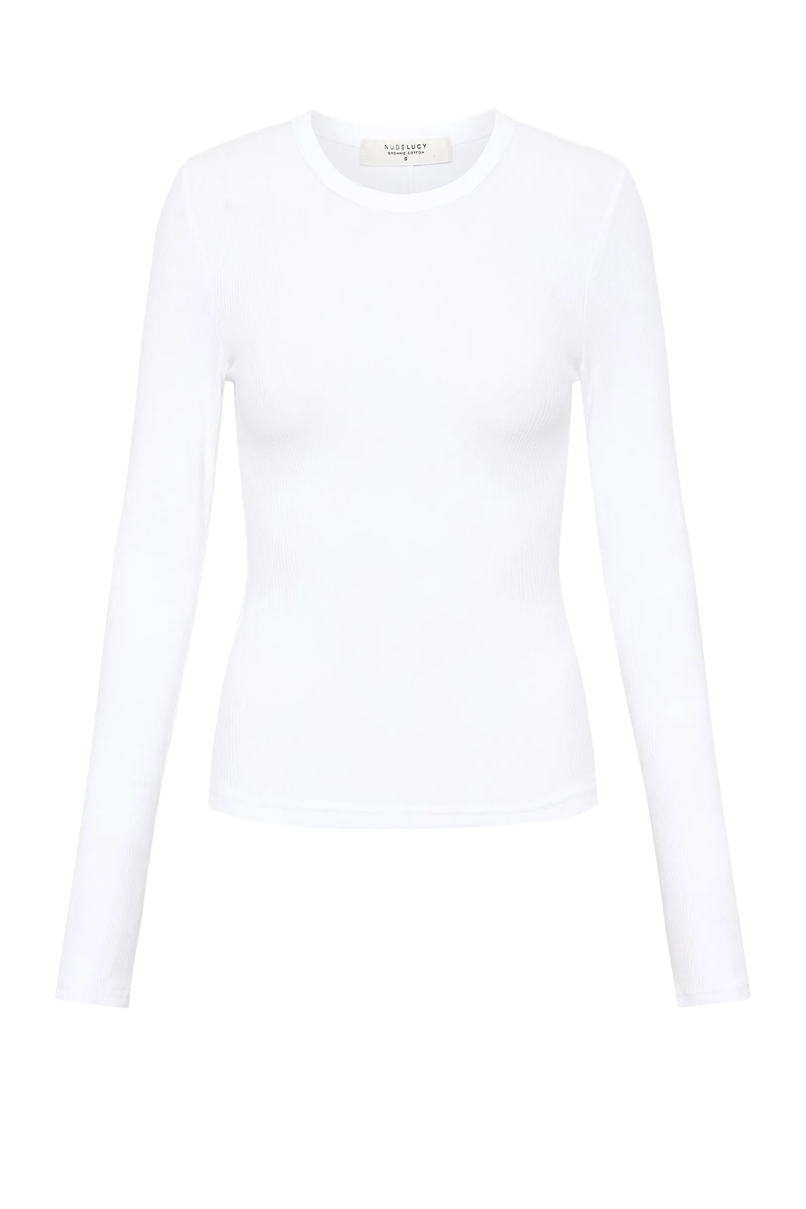 ORGANIC RIB LS TEE sold by Nude Lucy product image thumbnail 2