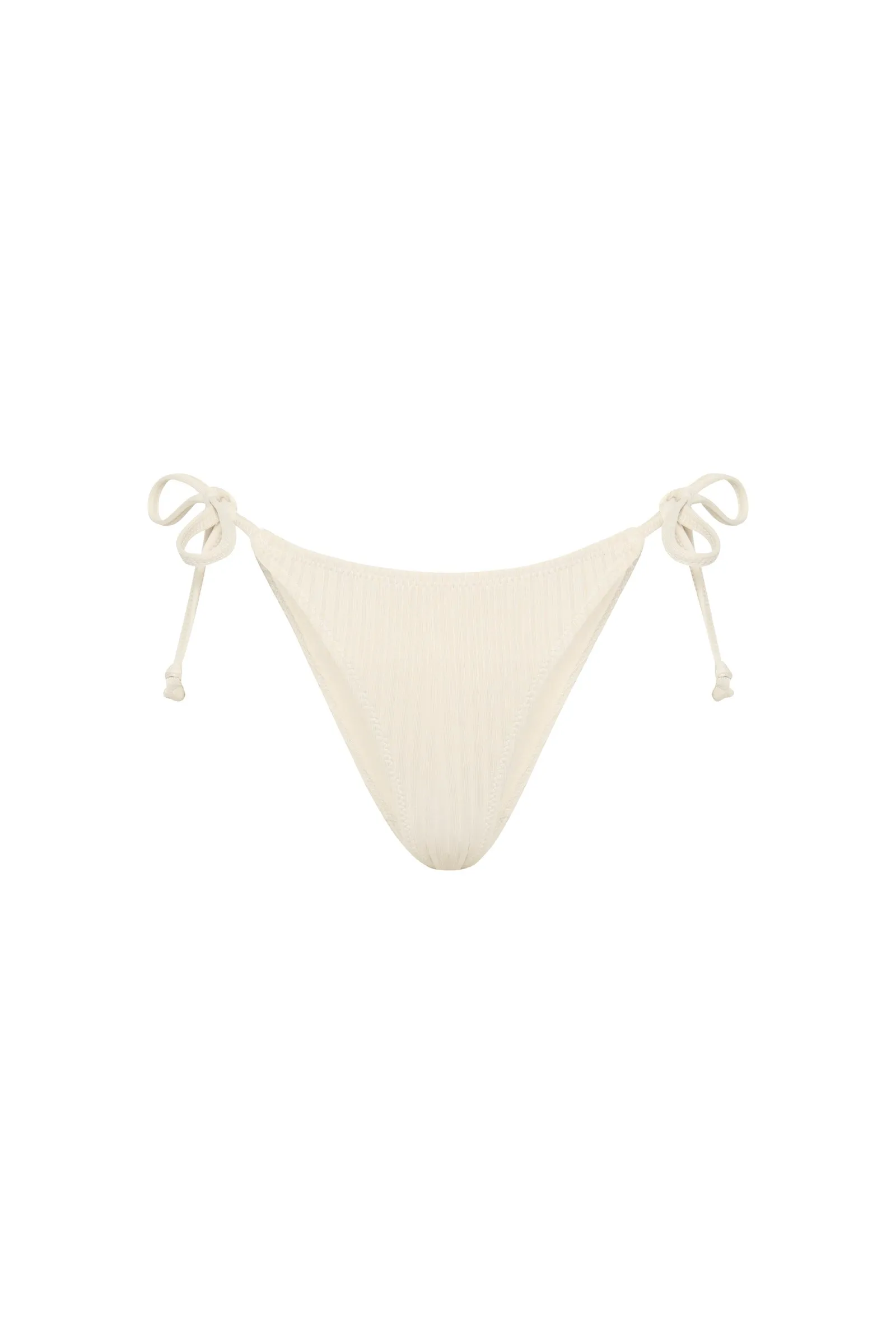 RIB STRING BIKINI BRIEF sold by Nude Lucy product image thumbnail 5