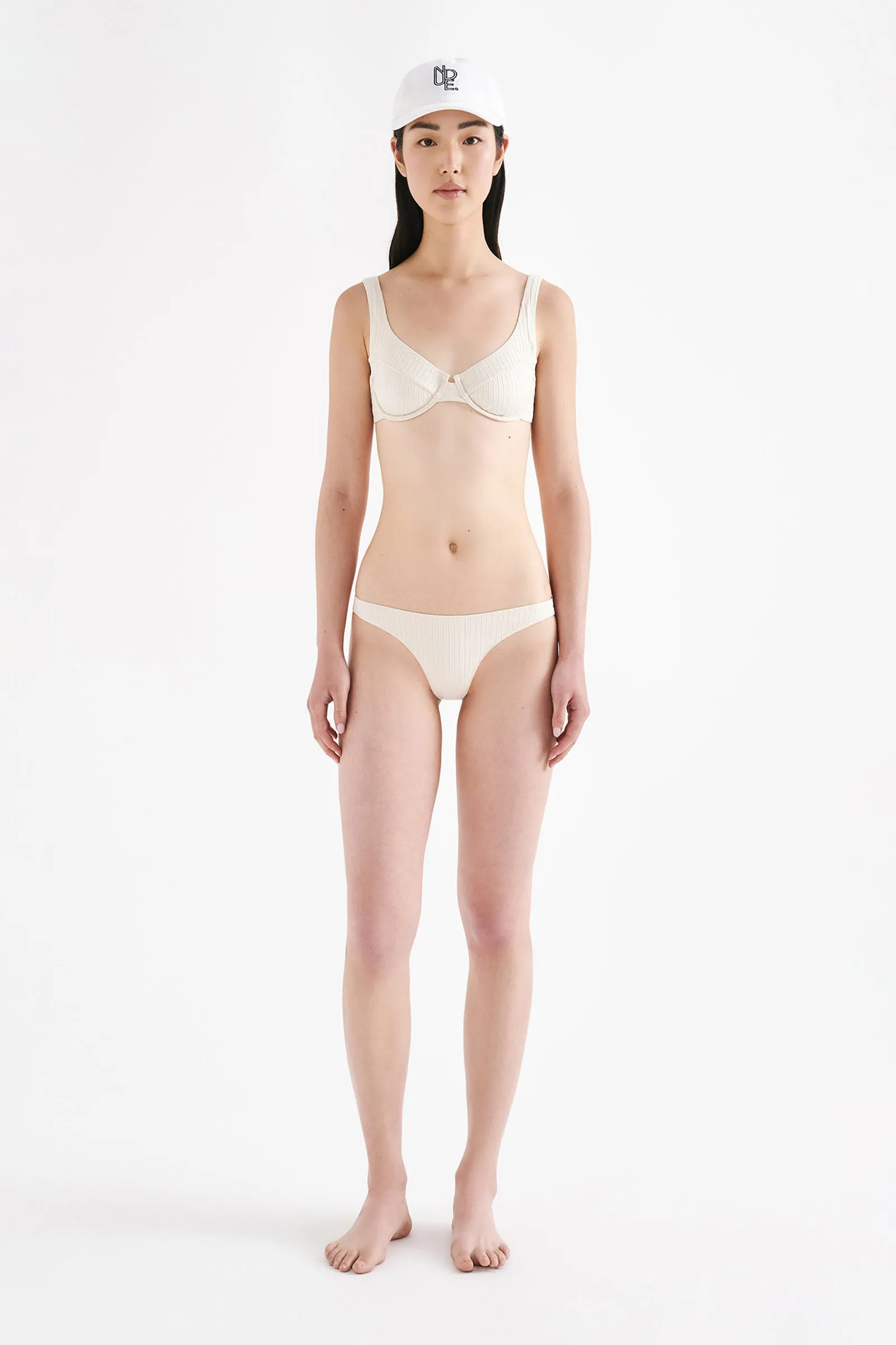 RIB CHEEKY BRIEF sold by Nude Lucy