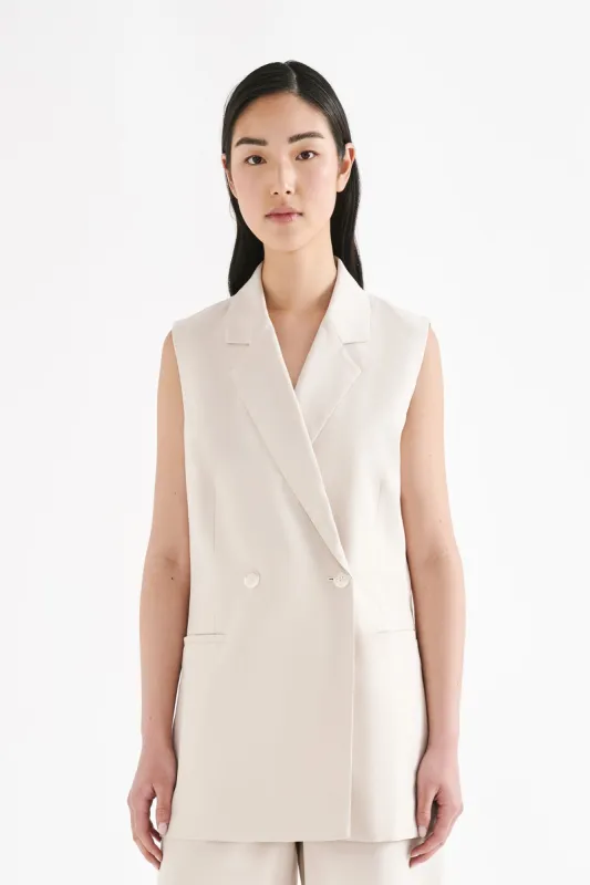 KIT TAILORED VEST sold by Nude Lucy