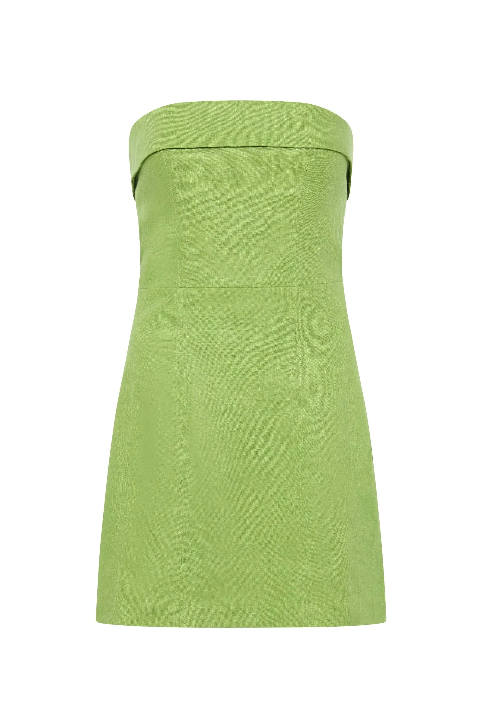 LYRA LINEN MINI DRESS sold by Nude Lucy product image thumbnail 4