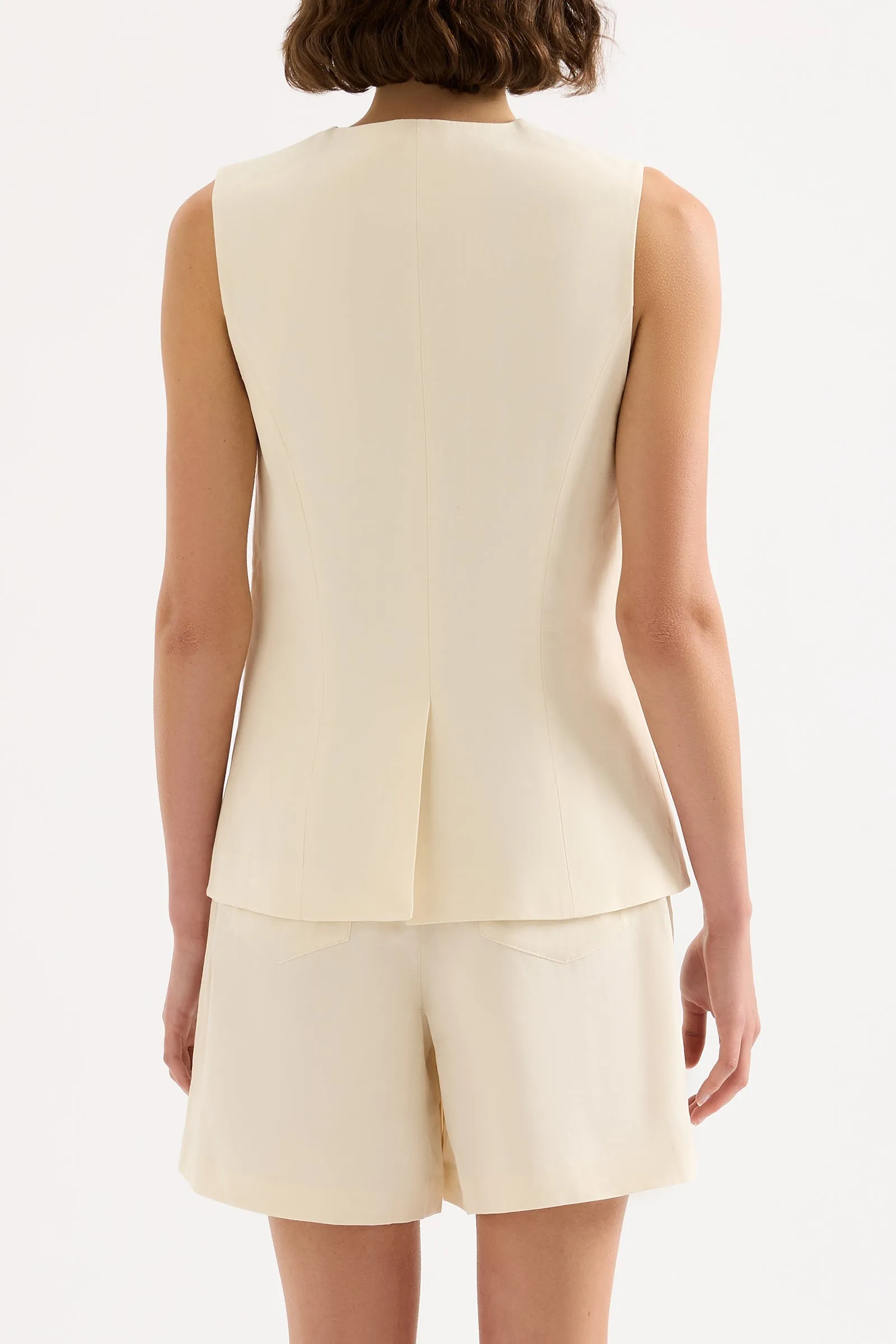 SALMA TAILORED VEST sold by Nude Lucy product image thumbnail 4