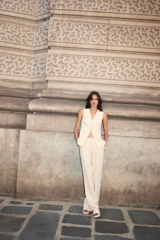 SALMA TAILORED PANT sold by Nude Lucy