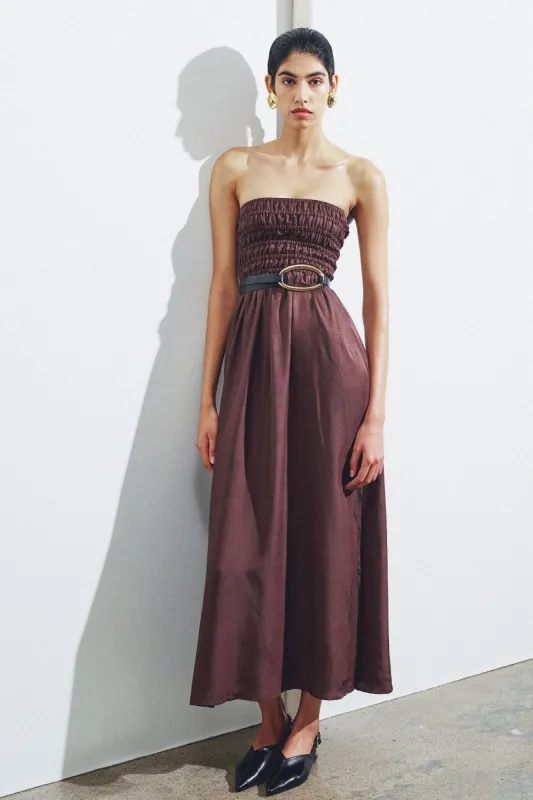 ZURI TENCEL MAXI DRESS sold by Nude Lucy