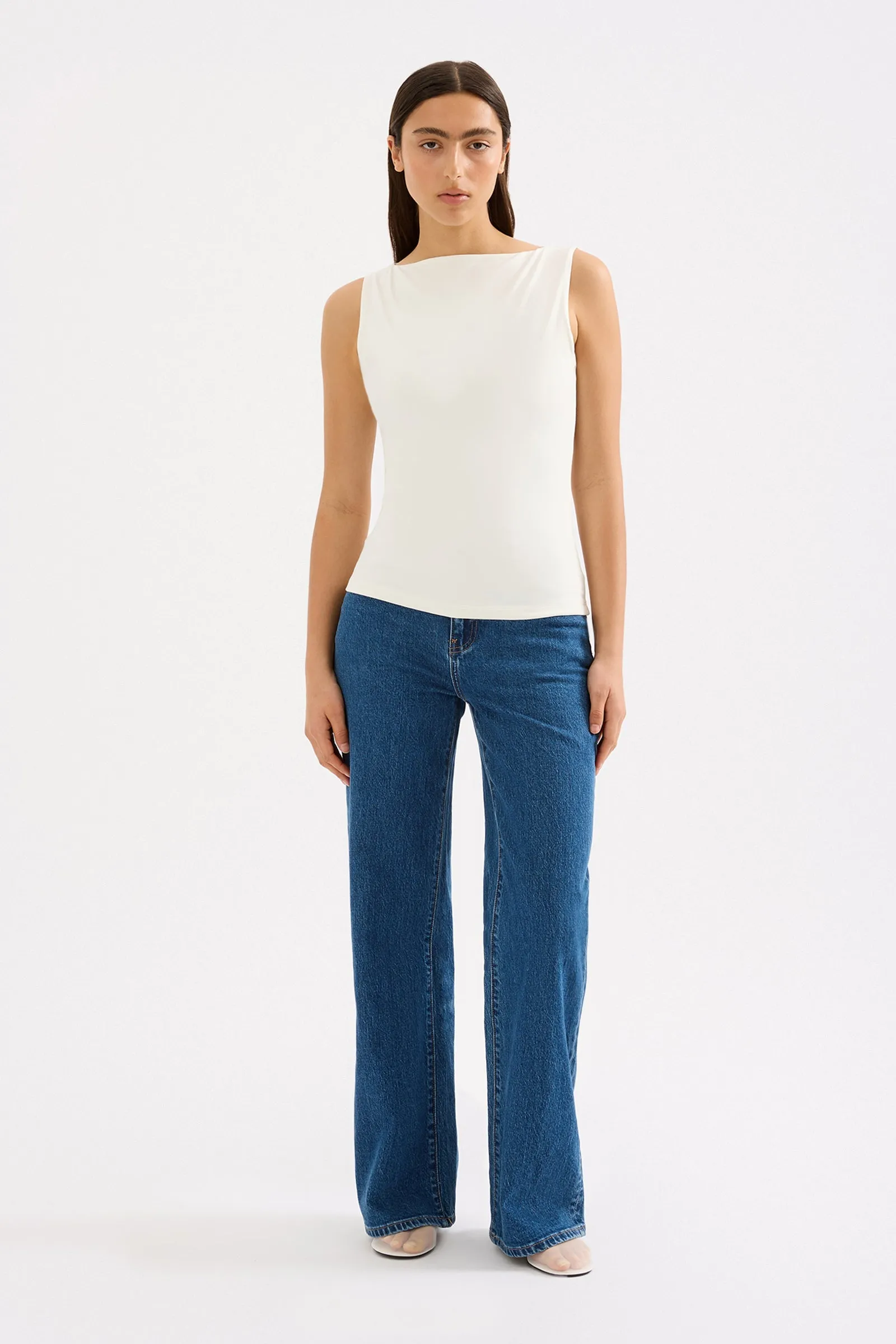 LOIS ORGANIC TANK sold by Nude Lucy product image thumbnail 5