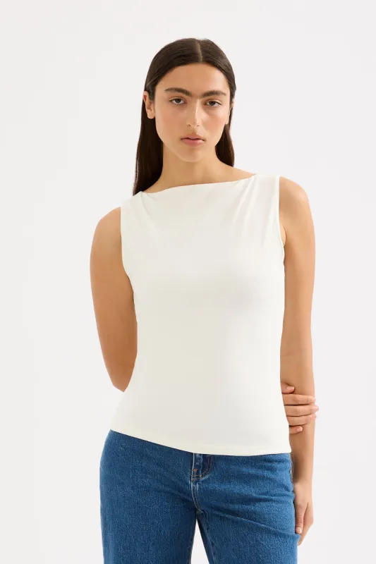 LOIS ORGANIC TANK sold by Nude Lucy