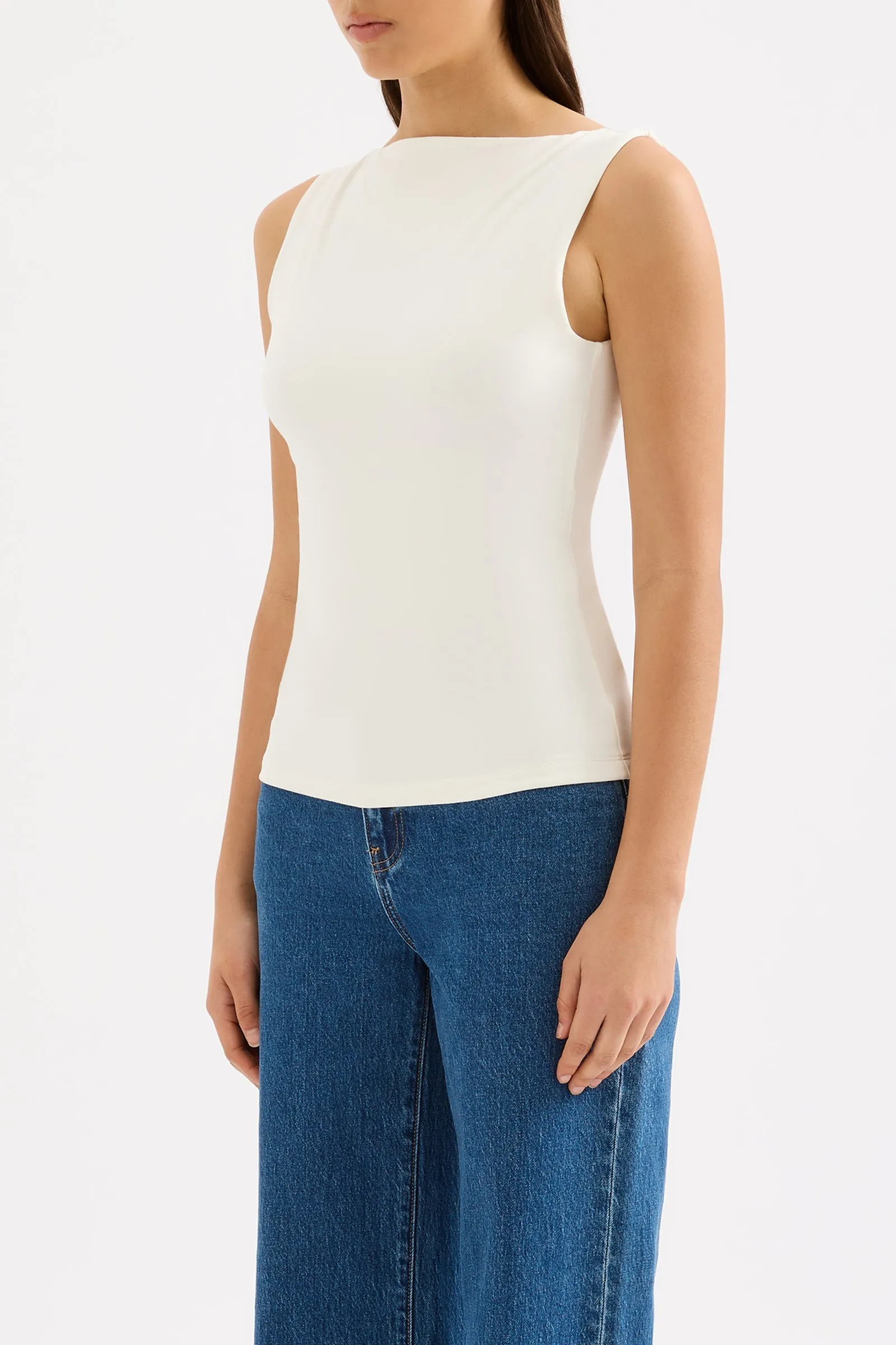LOIS ORGANIC TANK sold by Nude Lucy product image thumbnail 3