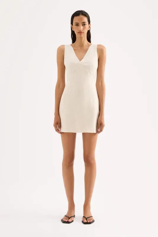 BLAIR LINEN MINI DRESS sold by Nude Lucy