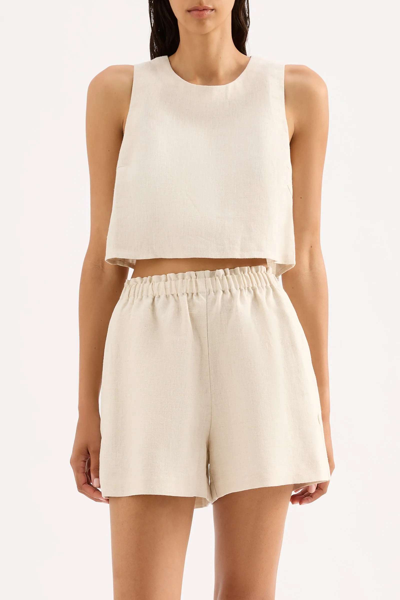 INGRID LINEN TOP sold by Nude Lucy product image thumbnail 2