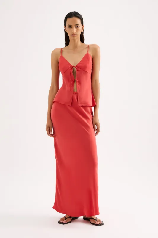 INES CUPRO SKIRT sold by Nude Lucy