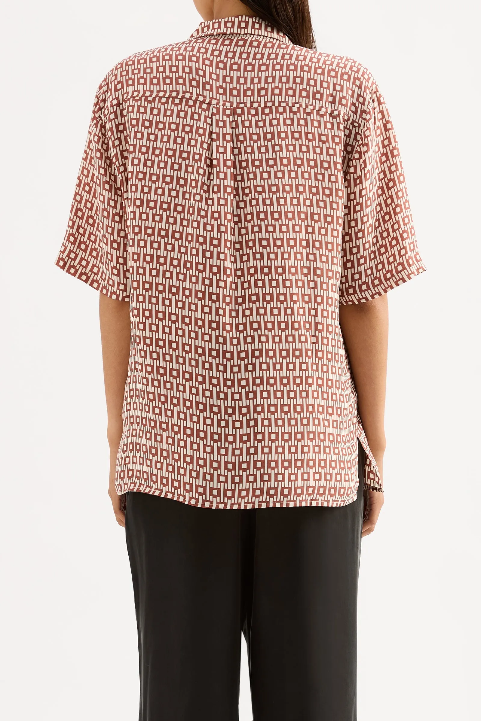 JASPER CUPRO SHIRT sold by Nude Lucy product image thumbnail 4