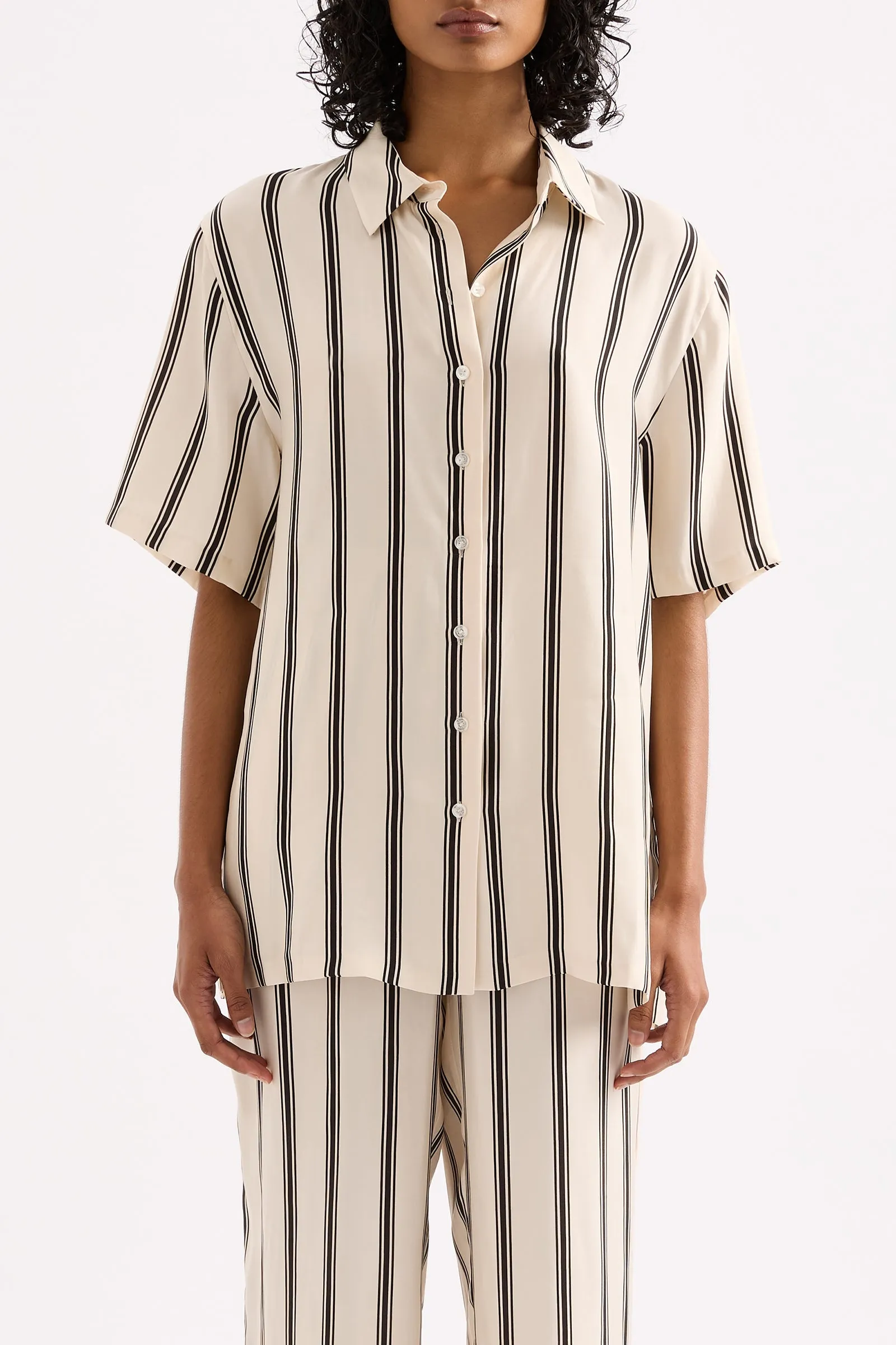 SHILOH STRIPE SHIRT sold by Nude Lucy product image thumbnail 2